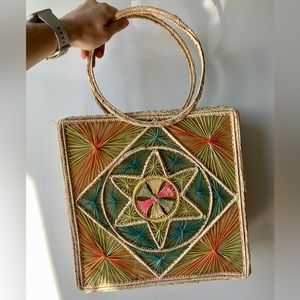 Handmade Colombian Straw Bag